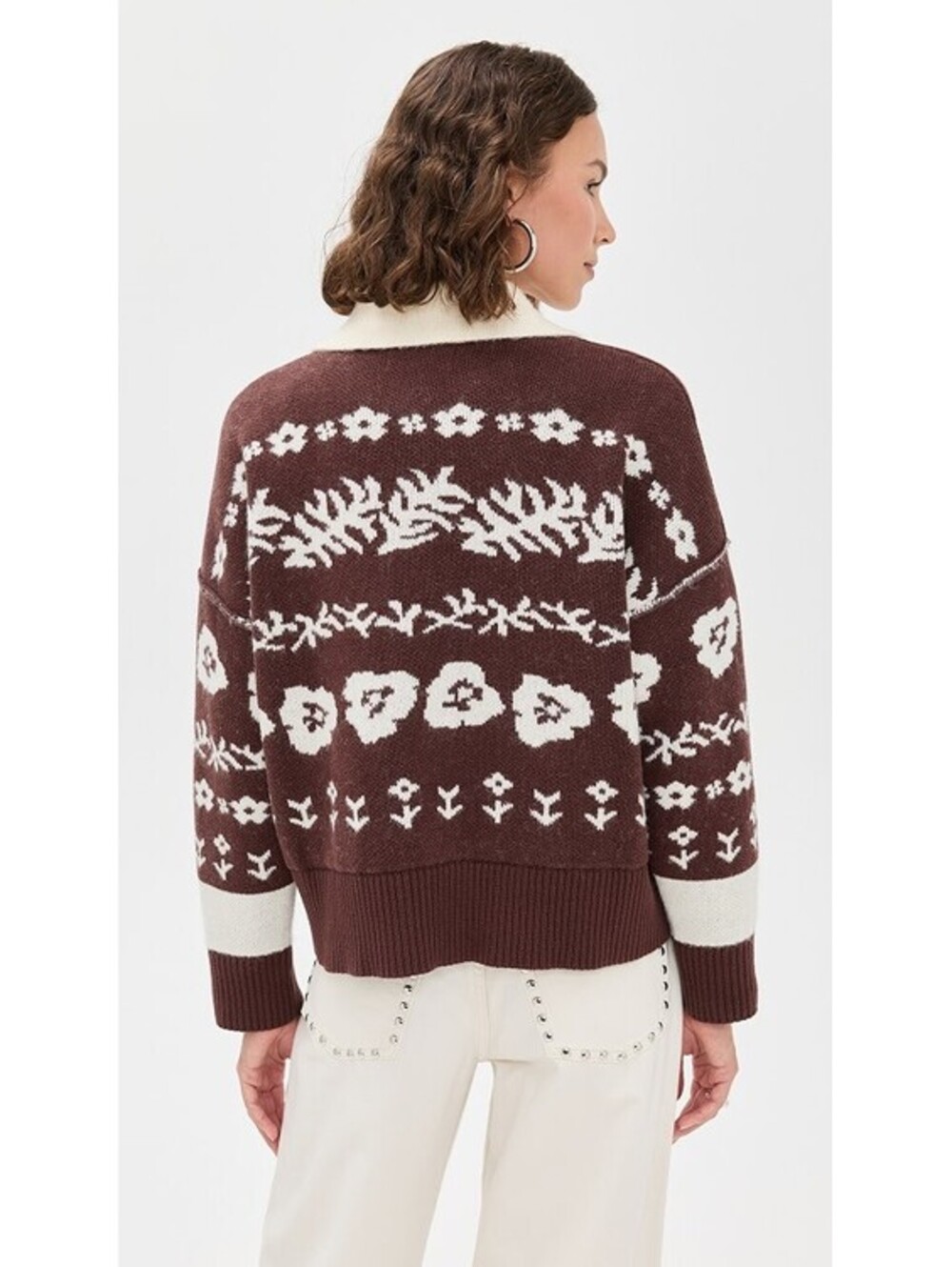 Free People Shelby Cardigan Floral Print Small - Picture 3 of 7